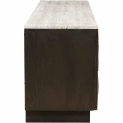 Richmond Interiors Tv-dressoir Claremont 4-deurs Bruin New