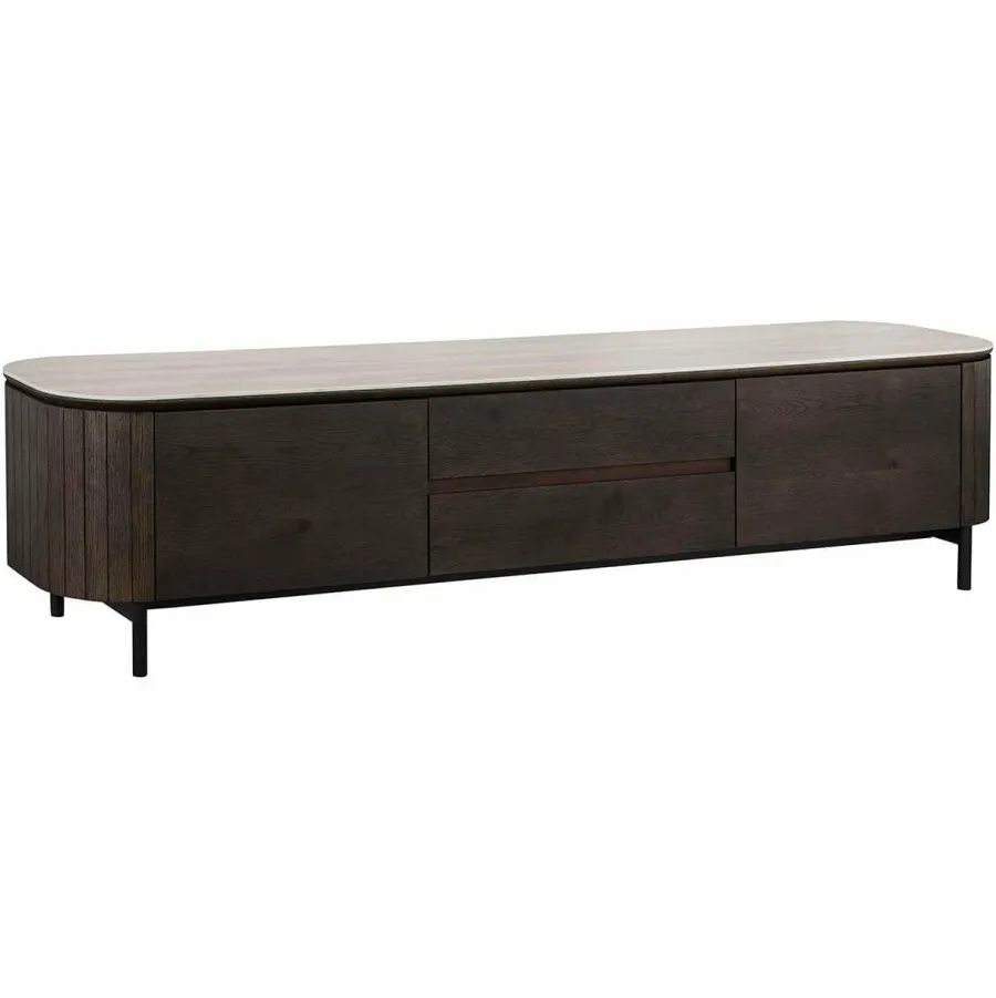 Richmond Interiors Tv-dressoir Ritz 2-deurs 1-la Bruin New