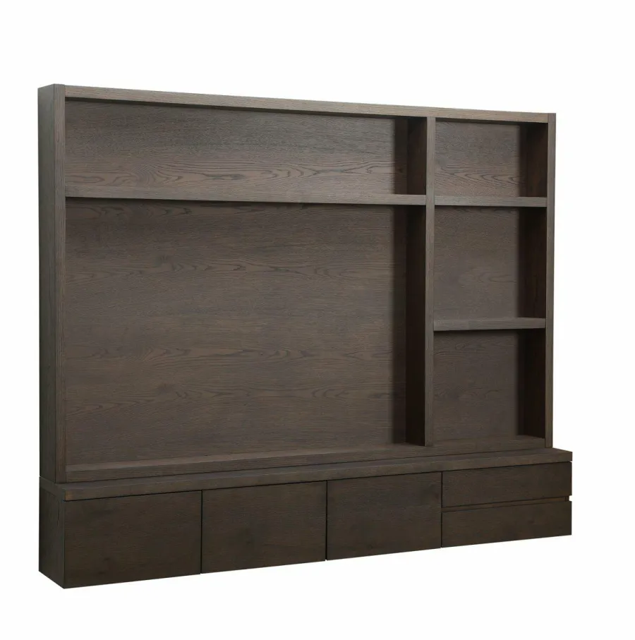 Richmond Interiors TV-meubel Lachance bruin 3-deuren 2 lades New