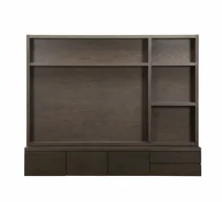 Richmond Interiors TV-meubel Lachance bruin 3-deuren 2 lades New