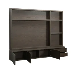 Richmond Interiors TV-meubel Lachance bruin 3-deuren 2 lades New
