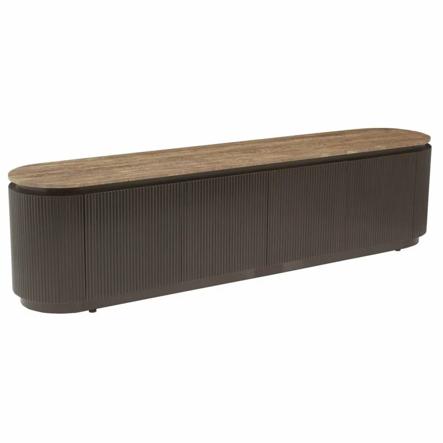 Richmond Interiors TV-meubel Russo brown 4-doors Best