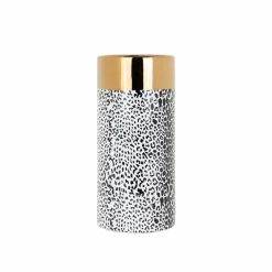 Richmond Interiors Vaas Alesha klein wit (Goud) Sale