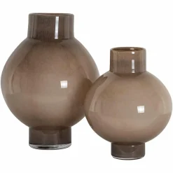Richmond Interiors Vaas Celina groot Taupe Discount