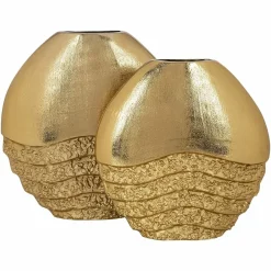 Richmond Interiors Vaas Roxy groot Goud Sale