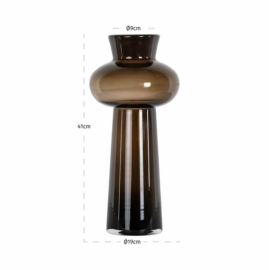 Richmond Interiors Vaas Jamey groot Bruin Clearance