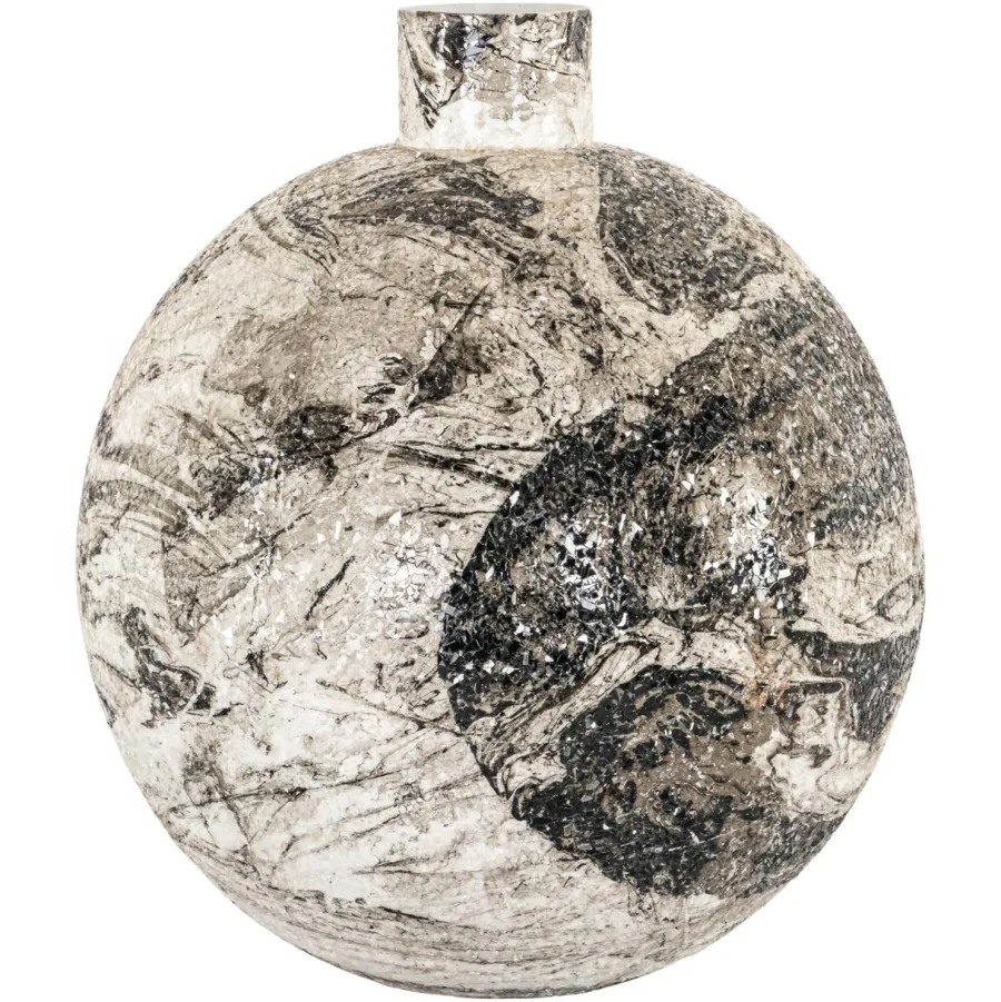 Richmond Interiors Vaas Delisha black/white