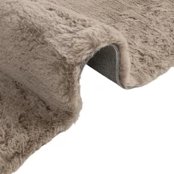 Richmond Interiors Vloerkleed Saifo furry 200x230 zand Outlet