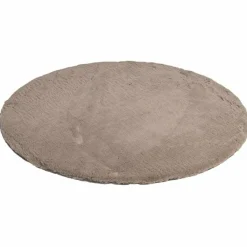 Richmond Interiors Vloerkleed Saifo furry 160Ø Zand New