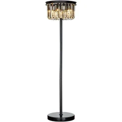 Richmond Interiors Vloerlamp Dagmar Zwart New