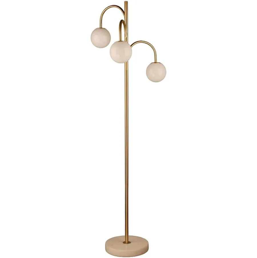 Richmond Interiors Vloerlamp Janou goud