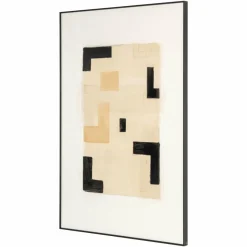Richmond Interiors Wall art Vortex beige links Online