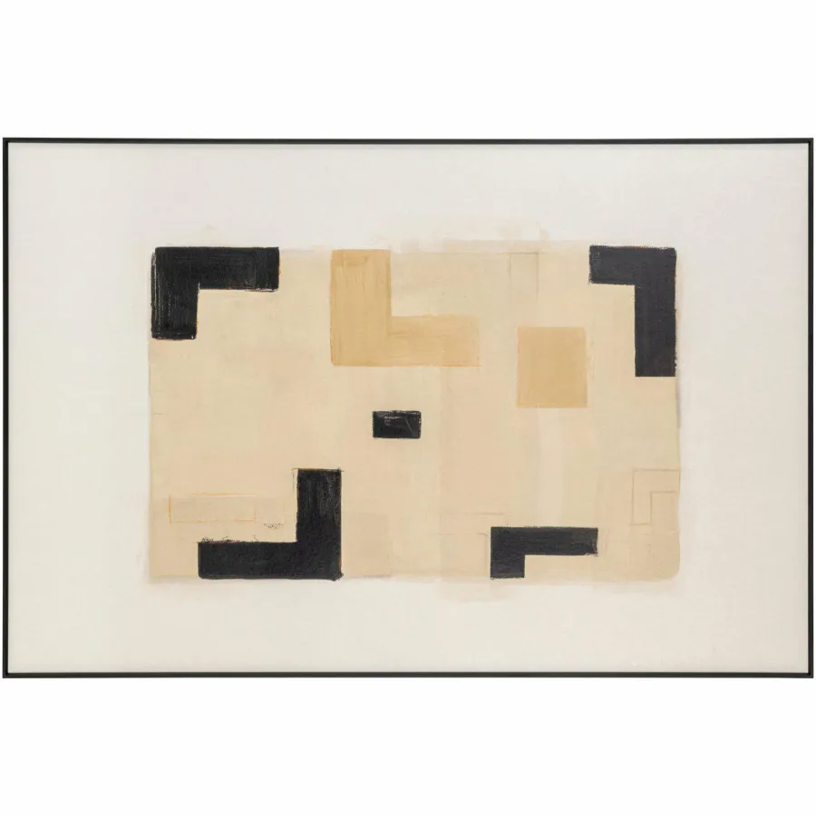 Richmond Interiors Wall art Vortex beige links Online