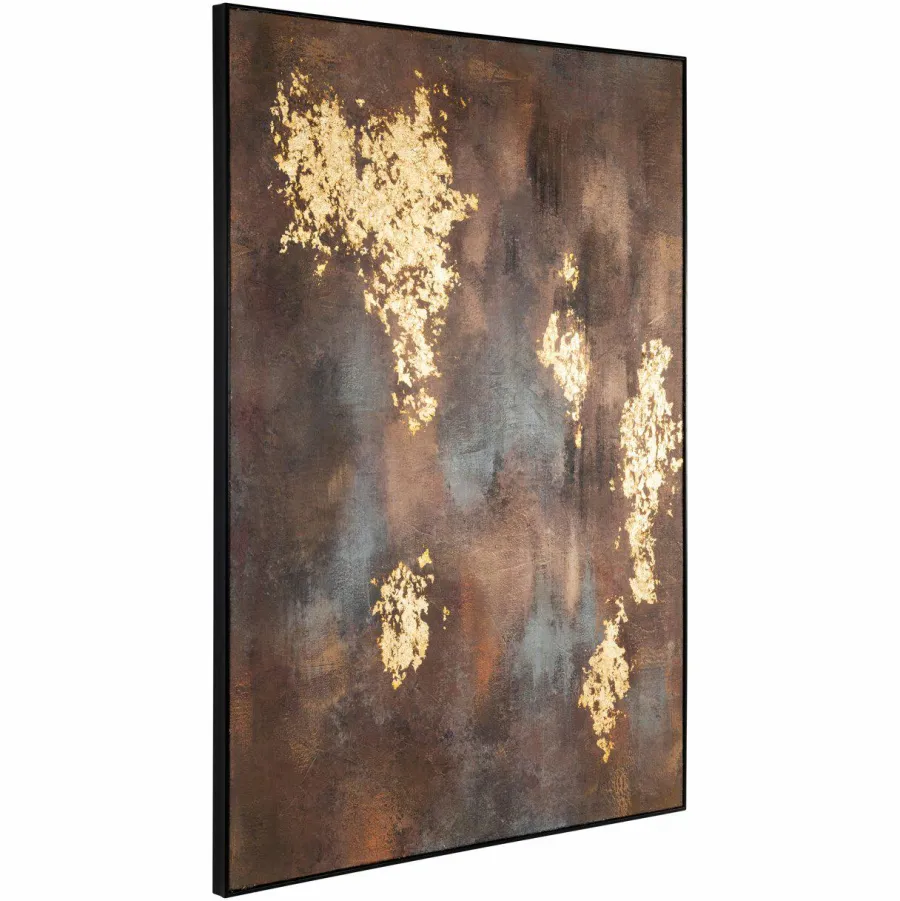 Richmond Interiors Wall art Golden gleam gold Outlet