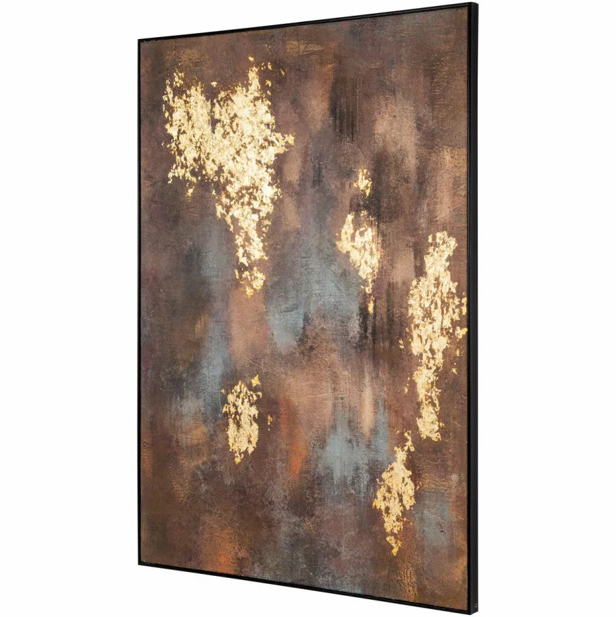 Richmond Interiors Wall art Golden gleam gold Outlet