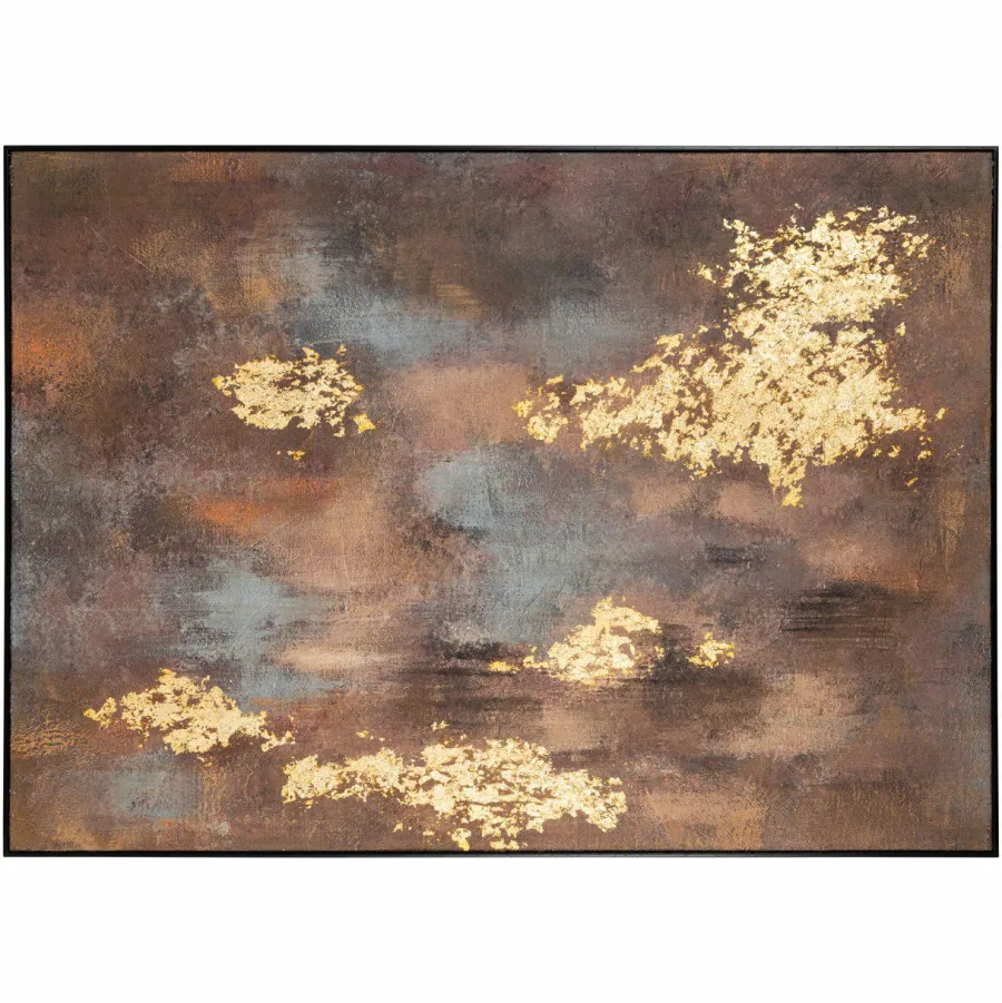 Richmond Interiors Wall art Golden gleam gold Outlet
