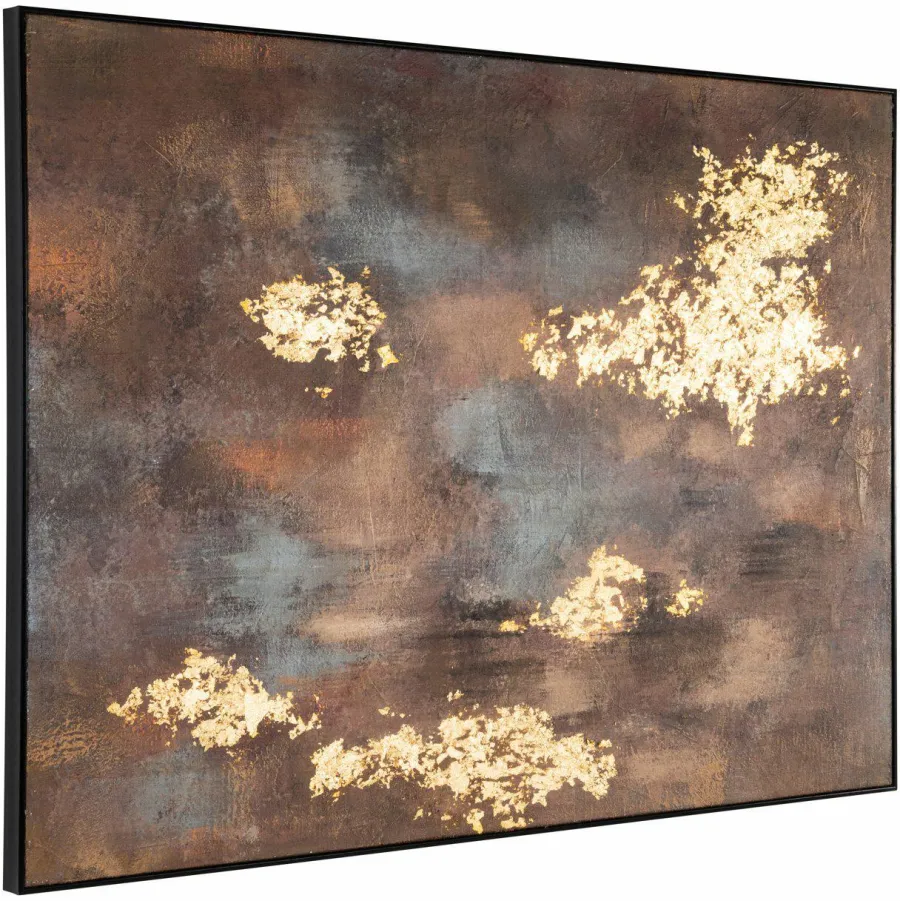 Richmond Interiors Wall art Golden gleam gold Outlet