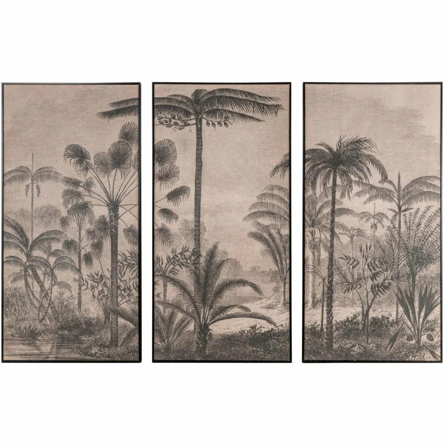 Richmond Interiors Wall art Rhapsody brown (Set van 3) Sale