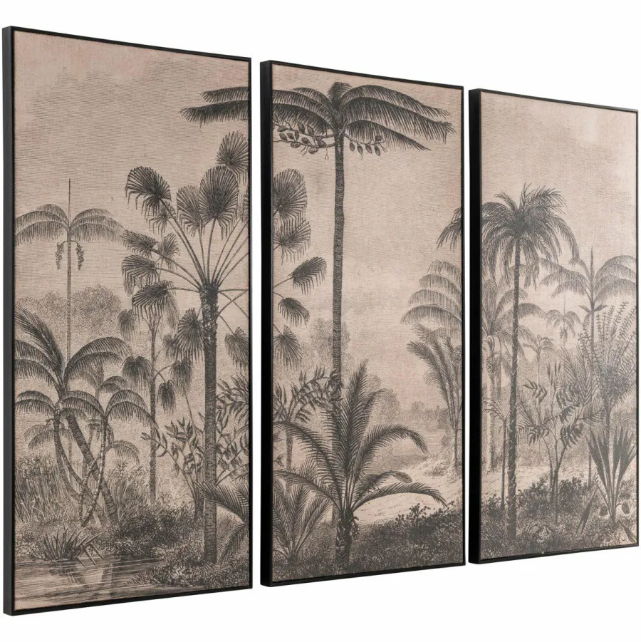 Richmond Interiors Wall art Rhapsody brown (Set van 3) Sale