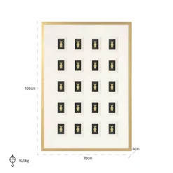 Richmond Interiors Wall art Block 3D Outlet