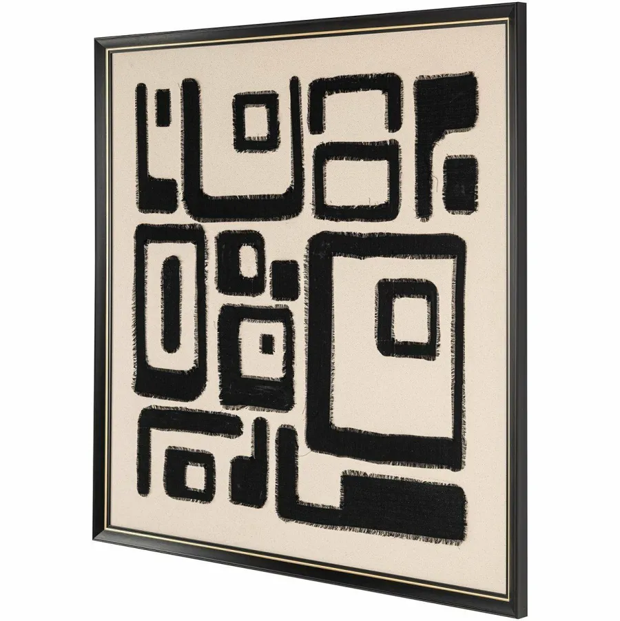 Richmond Interiors Wall art Shanita Zwart / Wit Best