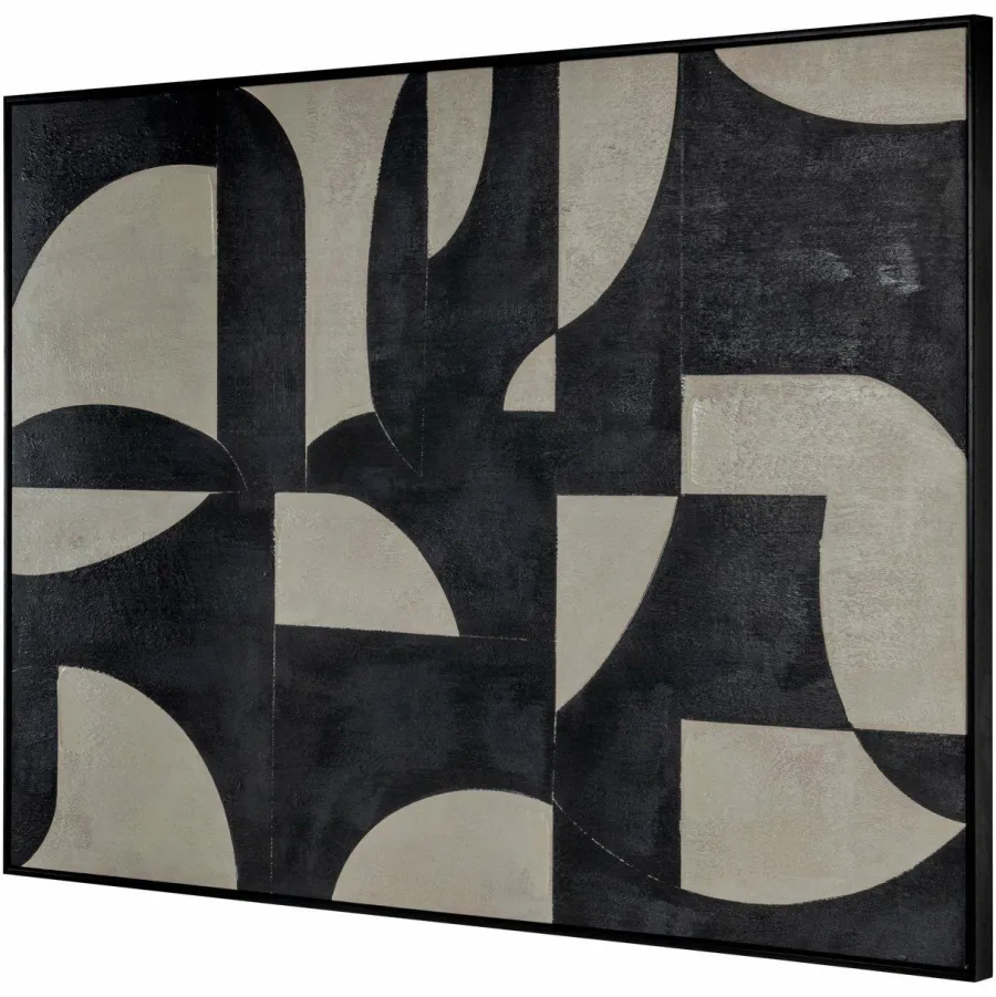 Richmond Interiors Wall art Splendor black Hot