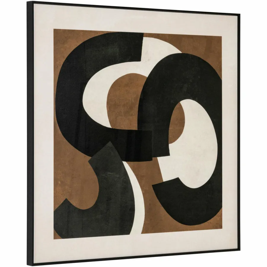 Richmond Interiors Wall art Euphoria bruin rechts Hot