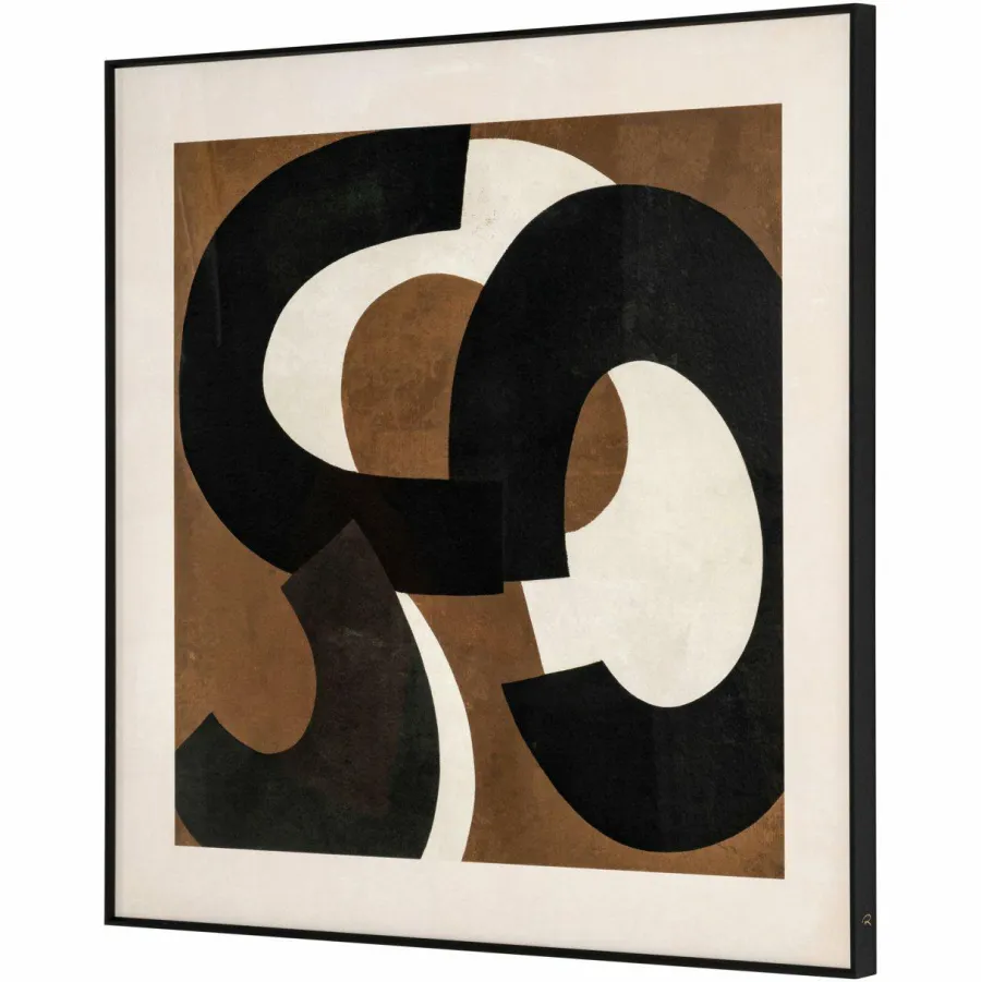 Richmond Interiors Wall art Euphoria bruin rechts Hot