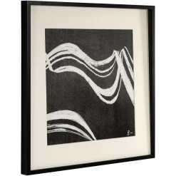 Richmond Interiors Wall art Jozy Zwart / Wit