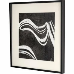 Richmond Interiors Wall art Jozy Zwart / Wit