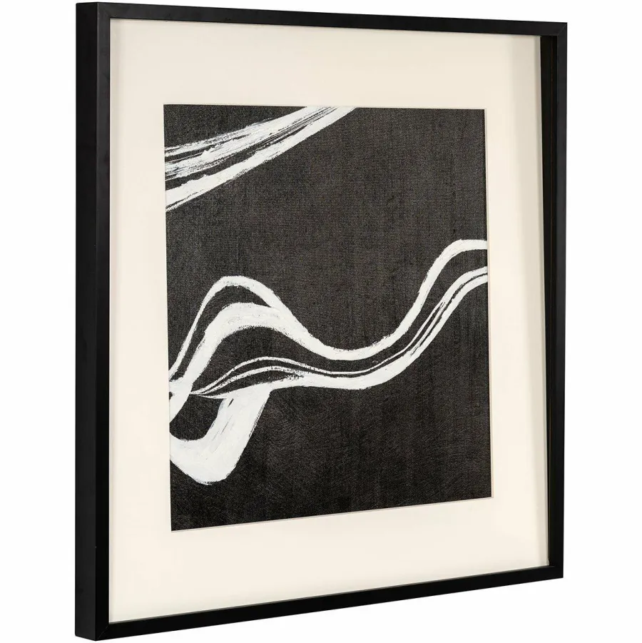 Richmond Interiors Wall art Jozra Zwart / Wit Discount