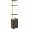 Richmond Interiors Wandkast Carter brown small 2-drawers Best