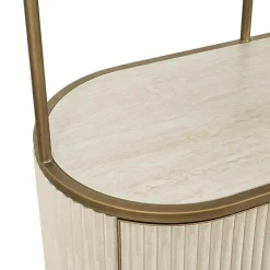 Richmond Interiors Wandkast Tivoli 2-deurs 3 open planken Wit Sale