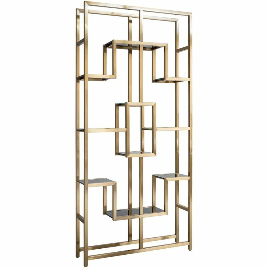 Richmond Interiors Wandkast Magnus brushed Goud Brushed Sale