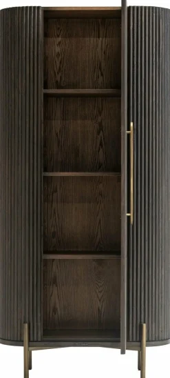 Richmond Interiors Wandkast Luxor 1-deur (Brown) Discount