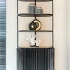 Richmond Interiors Wandkast Hampton 2-deuren 2-planken Outlet