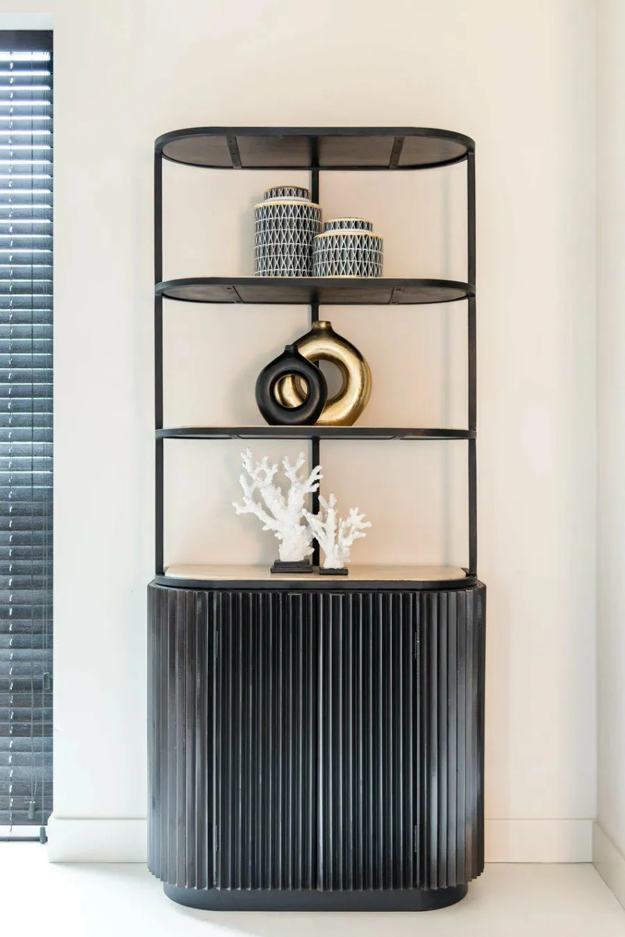 Richmond Interiors Wandkast Hampton 2-deuren 2-planken Outlet