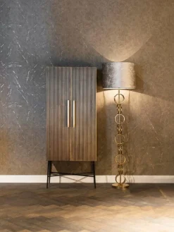Richmond Interiors Wandkast Ironville 2-deuren (Gold) Hot