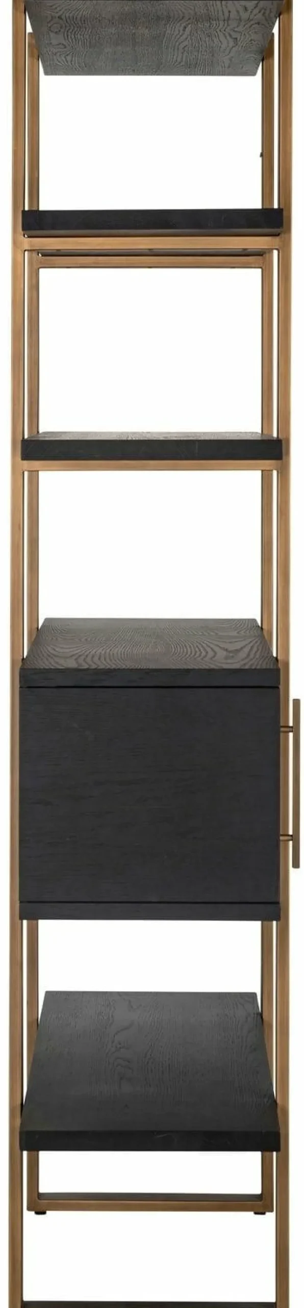 Richmond Interiors Wandkast Cambon 4-deuren 4-planken (Dark coffee) Clearance
