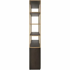 Richmond Interiors Wandkast Carter brown large 4-doors Discount