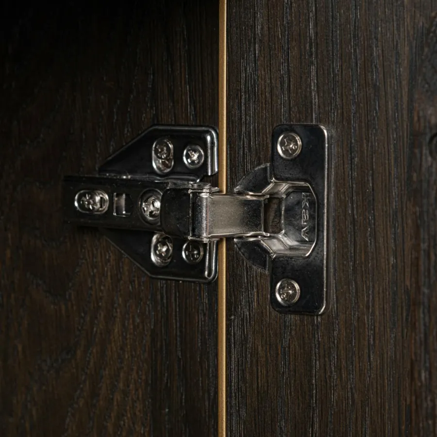 Richmond Interiors Wandkast Carter brown large 4-doors Discount