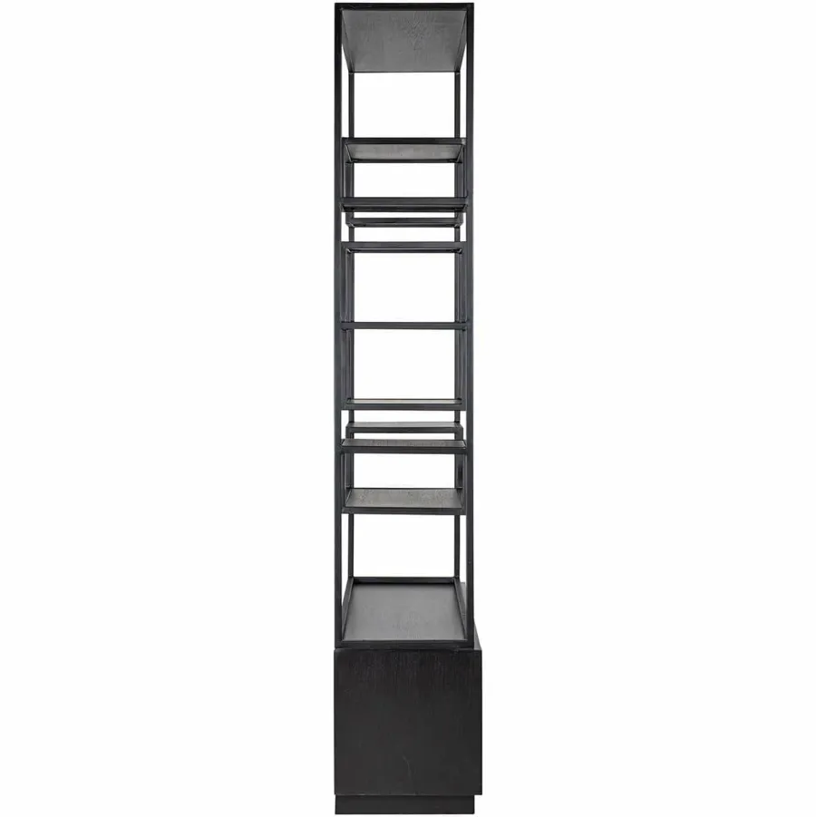 Richmond Interiors Wandkast Bonvoy Zwart 2-laden Zwart Online