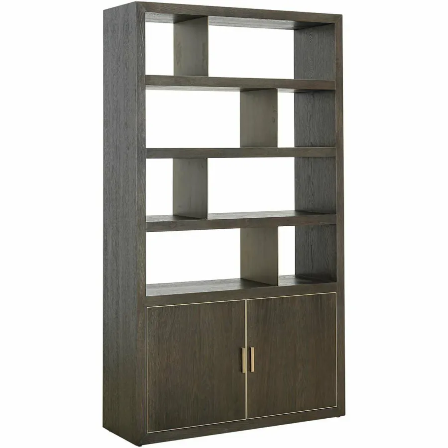 Richmond Interiors Wandkast Rivertree 3-planken 2-deurs Bruin Discount