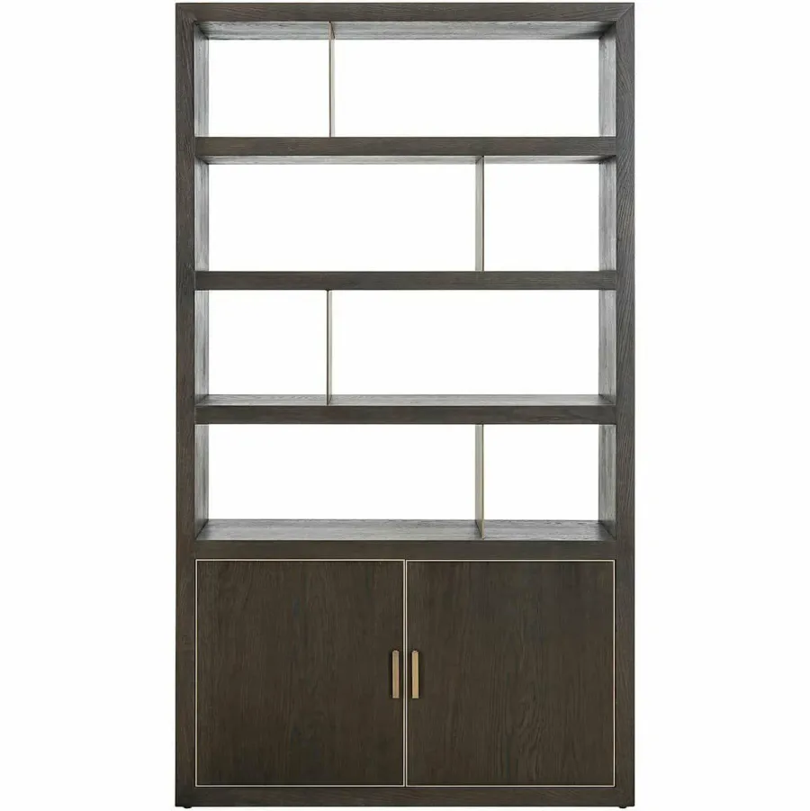 Richmond Interiors Wandkast Rivertree 3-planken 2-deurs Bruin Discount