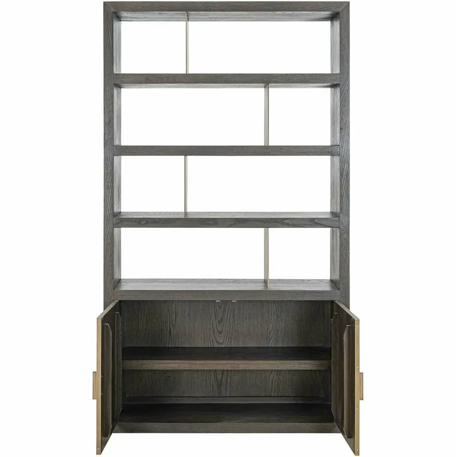 Richmond Interiors Wandkast Rivertree 3-planken 2-deurs Bruin Discount