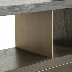 Richmond Interiors Wandkast Rivertree 3-planken 2-deurs Bruin Discount