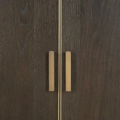 Richmond Interiors Wandkast Rivertree 3-planken 2-deurs Bruin Discount