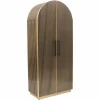 Richmond Interiors Wandkast Les Arcs 2-deurs Brushed Goud New