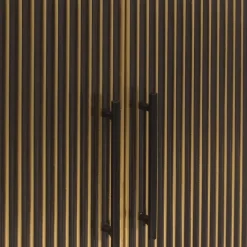 Richmond Interiors Wandkast Les Arcs 2-deurs Brushed Goud New