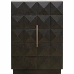 Richmond Interiors Wandkast Claremont 2-deurs Bruin New